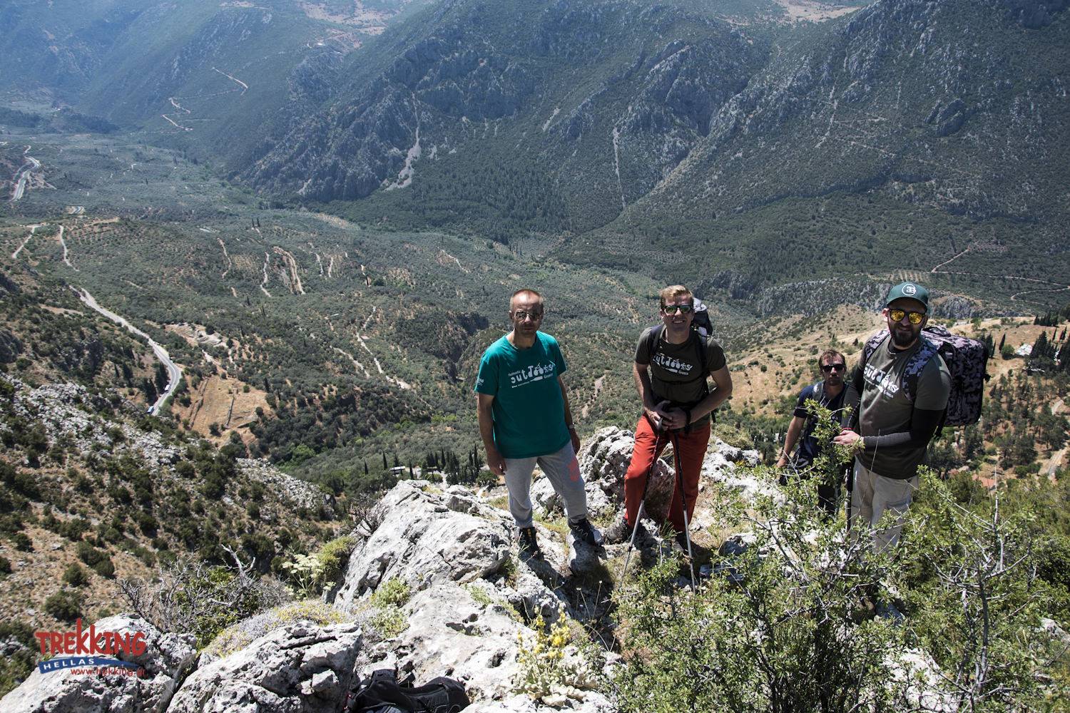 Hiking on the ancient Delphi trail | Unlimited Adrenaline