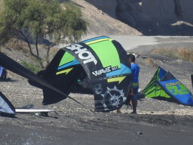 Santorini Kitesurfing